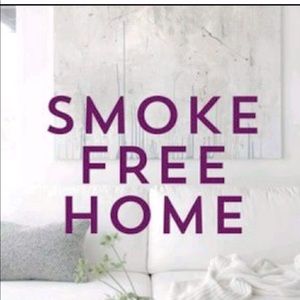 Items purchased from me are from a smoke free home